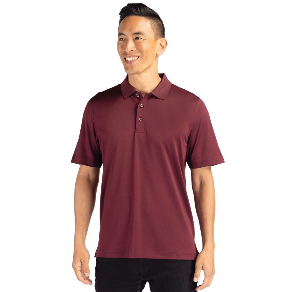 Cutter & Buck Bordeaux Forge Stretch Mens Polo